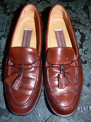 Johnston & Murphy J&M Handcrafted Italy Brown Calfskin  display picture 1