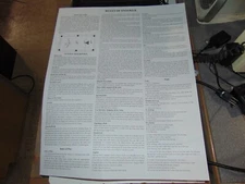 2 Detailed Snooker Rules and Regulations Non-Laminated Posters. 2 For 1 Price