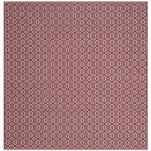 SAFAVIEH Montauk MTK333C Handwoven Ivory / Red Rug - Picture 6 of 19