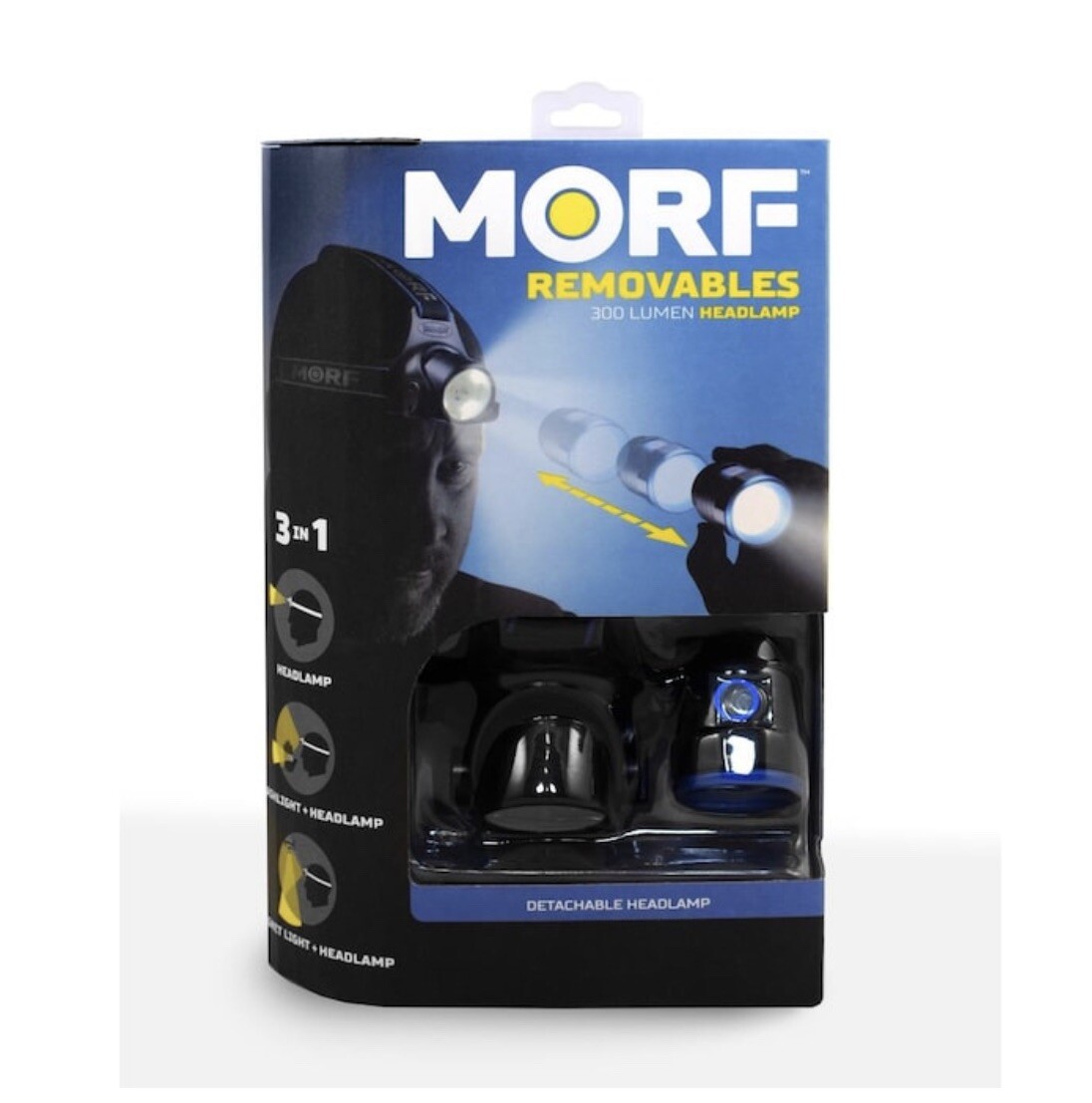 MORF Removables B300 Heavy Duty Docking Headlamp Police Security