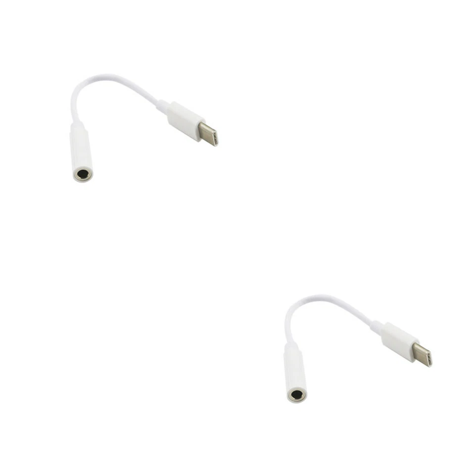 Adaptador de auriculares digital a 3,5 mm USB-C de EE. UU. 2 piezas Foto 3 de 4