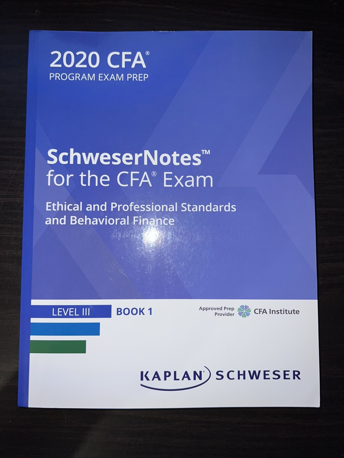 2020 CFA Level 3 Ethical and Professional Standards and Behavioral Finance Book-image