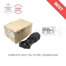 GENUINE Engine Oil Filter Housing Assembly for Hyundai Kia 263003LAA0