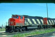 CNR 9569 GP40-2L, Toronto, On, 06/79; Kodachrome Original