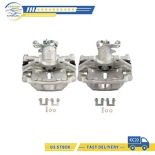 Brake Calipers Rear Pair w/ Bracket For Buick Lucerne Cadillac DTS 2006-2011