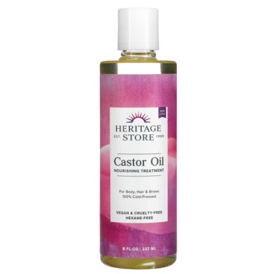 Heritage Store, Castor Oil, Nourishing Treatment, 237ml
