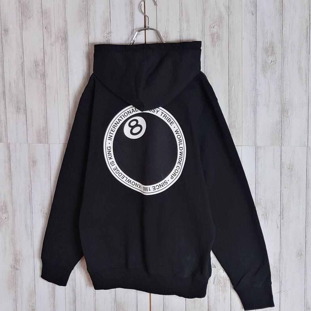 STUSSY Hoodie 8 Ball Black Size M Men #2 | eBay STUSSY Hoodie 8 Ball Black Size M Men #2 | eBay