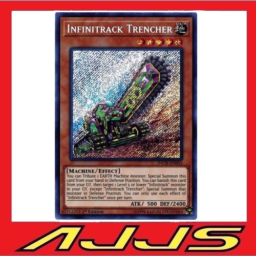 YuGiOh - Infinitrack Trencher - Secret Rare - INCH-EN005 - 1st Edition - NM/M - 第 1/1 張圖片