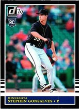 2019 Donruss #218 Stephen Gonsalves