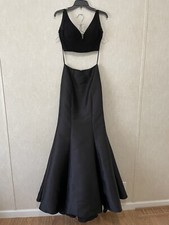 Alyce Paris 2 Piece Prom/Formal Dress Size 2 Black