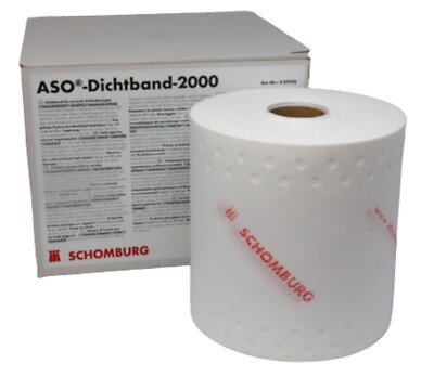 Abdichtung Schomburg ASO-Dichtband-2000, 12cm/10m Bad Dusche Innen Außen Boden