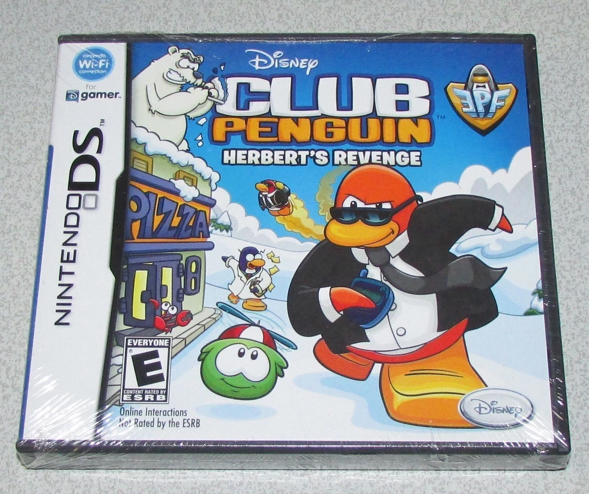 club penguin herbert's revenge - nintendo ds - Comprar Videojogos e  Consolas Nintendo DS no todocoleccion