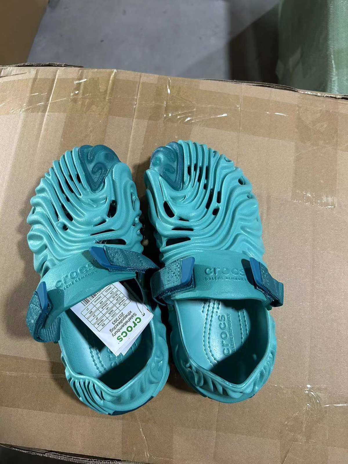 Salehe Bembury Pollex Zueco Hombre y Mujer Croc Sandalias Zapatos Talla:m4-m11