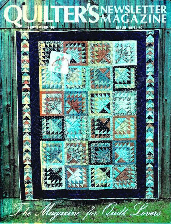 Quilting PATTERN Magazine Quilters Newsletter Sept 84 | eBay