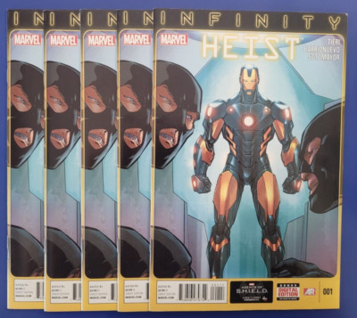 Infinity Heist #1 Dealer Lot X5 Marvel Comics 2013