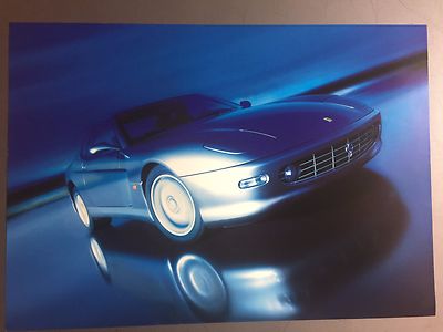 1998 Ferrari 465 M GT Coupe Print, Picture, Poster, RARE!! Awesome L@@K