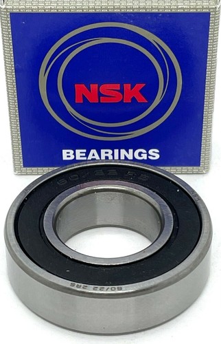 NSK 60/22-2RSC3 CUSCINETTO A SFERE SCANALATO PROFONDO, GOMMA SIGILLATA 22x44x12mm - Foto 2 di 3