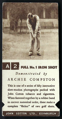 COTTON - GOLF STROKES A/B - #A2/B49