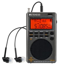 Retekess TR110 Portable SSB Shortwave Radio,Emergency Radio,Full Band NOAA Radio
