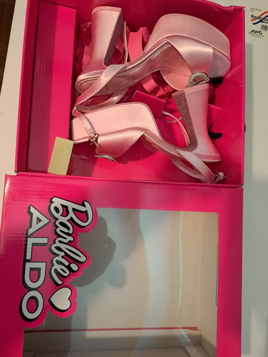 Aldo Barbie Platform Shoes, 7.5, 4.5