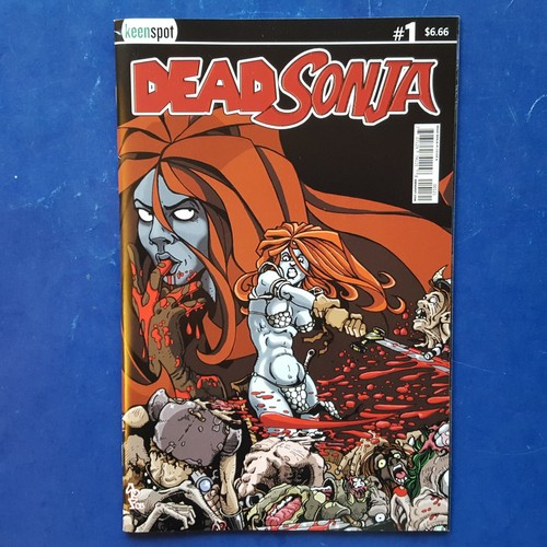 Libro de historietas Keenspot Dead Sonja #1 variante Furtado Cvr B Bloodbath. Primera impresión casi nueva - Imagen 1 de 8
