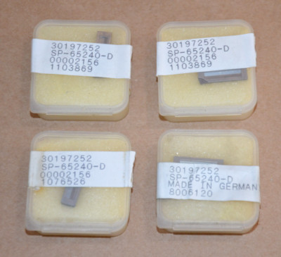 4x Mapal SP-65240-D Wendeplatten Neu/unbenutzt
