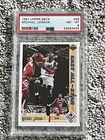 PSA 8 BASKETBALL CARD 1991 UPPER DECK MICHAEL JORDAN HOF 69 ALLSTAR