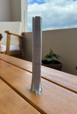International Commerce Centre (Hongkong) PLA 3D gedruckt