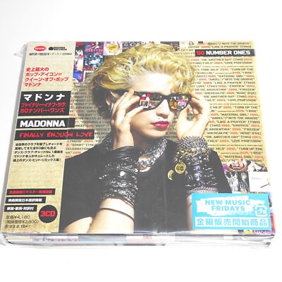 ‼️週末限定‼️マドンナMadonna Finally EnoughLove新品 MADONNA Finally Enough Love 50 Number Ones JAPAN CD | eBay