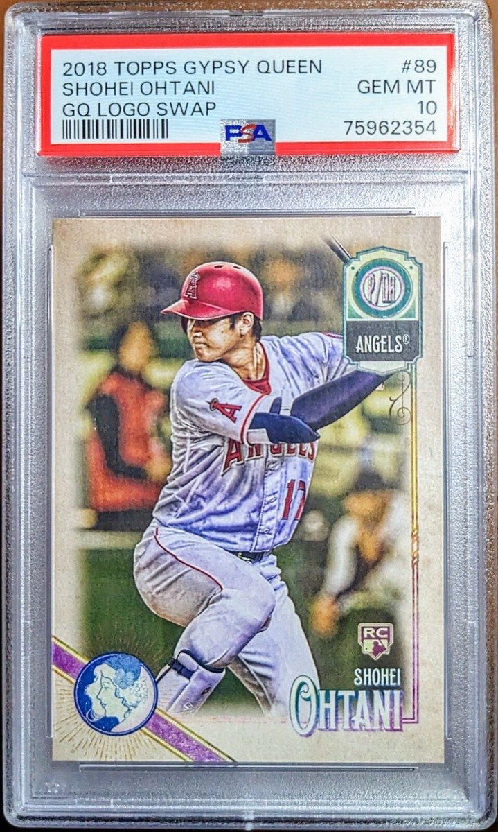 💎 2018 SHOHEI OHTANI RC PSA 10 Topps Gypsy Queen Logo Swap Angels