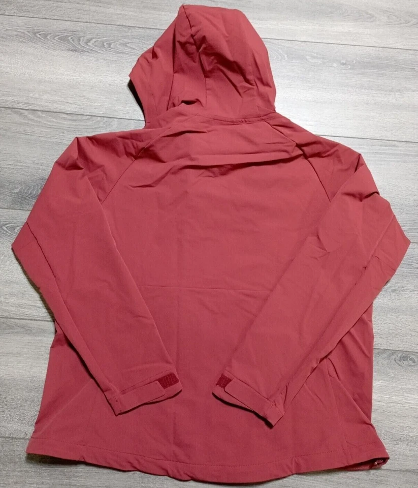 Chaqueta Kirkland Signature Adulto Grande Rojo Oscuro Repelente al Agua Resistente al Viento Para Mujer Foto 3 de 4