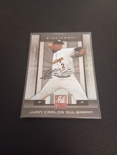 2008 Elite Juan Carlos Sulbaran AUTOGRAPH Reds /844