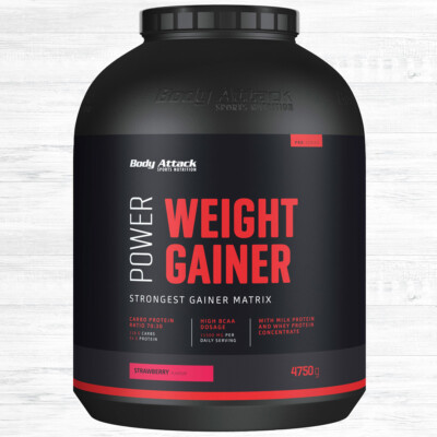 Body Attack Power Weight Gainer 4750g Dose 12,19  /kg Kohlenhydrate Protein