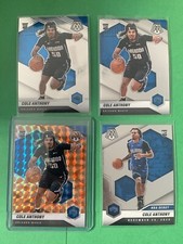 20-21 PANINI MOSAIC COLE ANTHONY ORANGE PRIZM ROOKIE CARD SP + 3 Base/debut