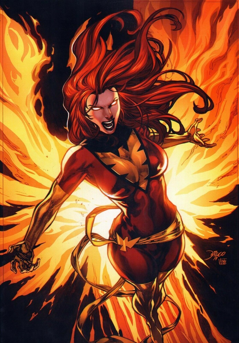 🔥 Jean Grey 🔥 Marvel Gallery Dark Phoenix Figure Diorama - X-Men