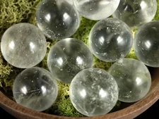 White QUARTZ Crystal Ball Sphere - Divination, Unique Gift, Home Decor, E0637