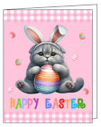 Easter Day Cat Greeting Cards and Note Cards Egg Design with Envelopes Nwt