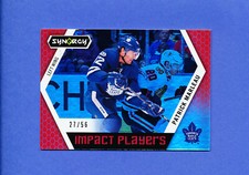 2017 UD SYNERGY HOCKEY PATRICK MARLEAU IMPACT PLAYERS maple leafs /56