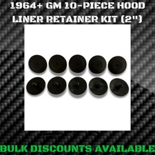 1966-1996 Chevy Caprice Ss Hood Liner Insulator Insulation Pad Clips Buttons Gm 1966-1996 Chevy Caprice Ss Hood Liner Insulator Insulation Pad Clips Buttons Gm