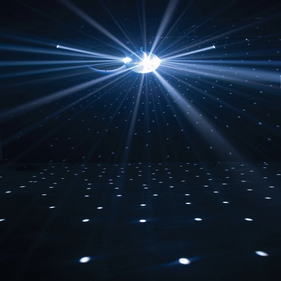 (6) American DJ ADJ PINSPOT LED II 3W Compact Cool White LED Stage Lights+Fogger - Image 4 of 4