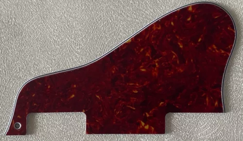 Custom For Gibson ES-335 Short Style Guitar Pickguard 4-Ply Red Tortoise