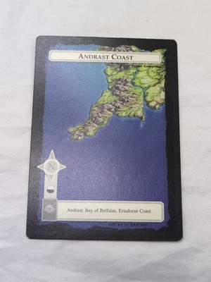 Middle Earth Andrast Coast Limited Edition Black Border Card