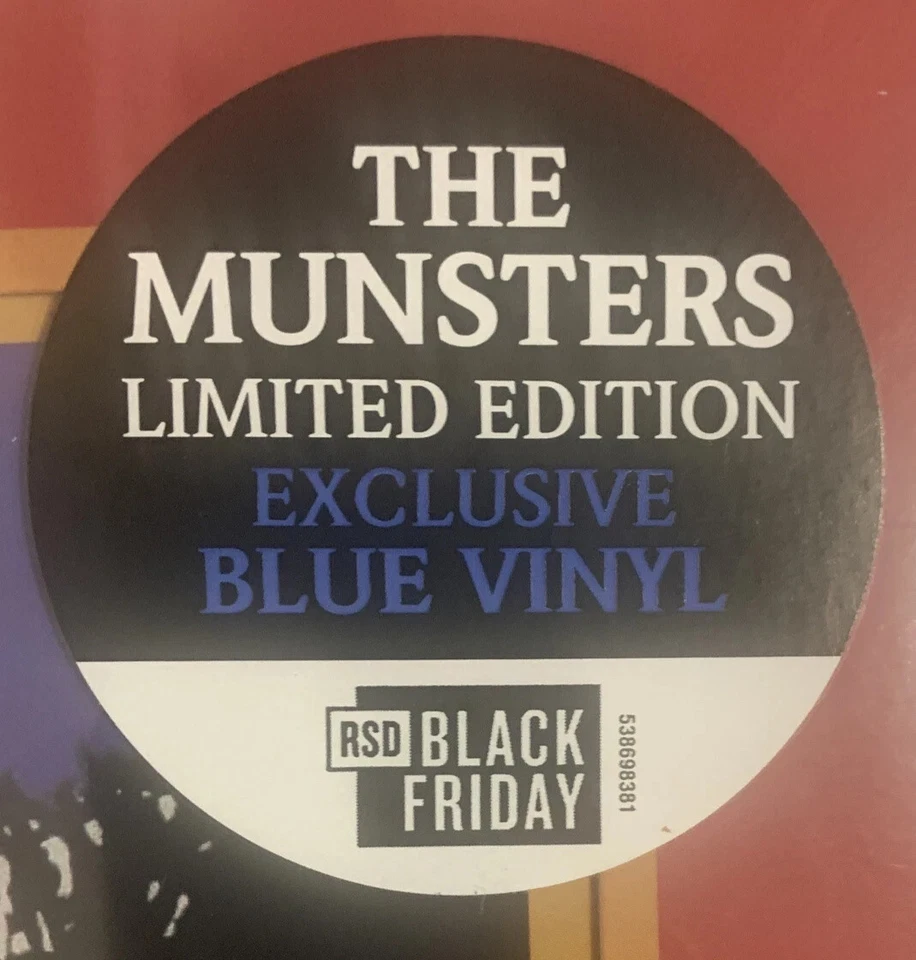 At Home with the Munsters  - Exclusive Blue Vinyl - RSD Day - New & Sealed LP - Image 2 of 3