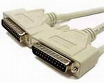 2m Schaltkastenkabel 25 Pin Stecker auf 25 Pin Stecker parallel/seriell [000342]