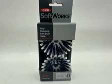 OXO Softworks Soap Dispensing Cleaning Palm Brush Refills Replacement New