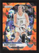 Maddy Siegrist 2024 Panini Prizm WNBA Ice Orange Prizms #94