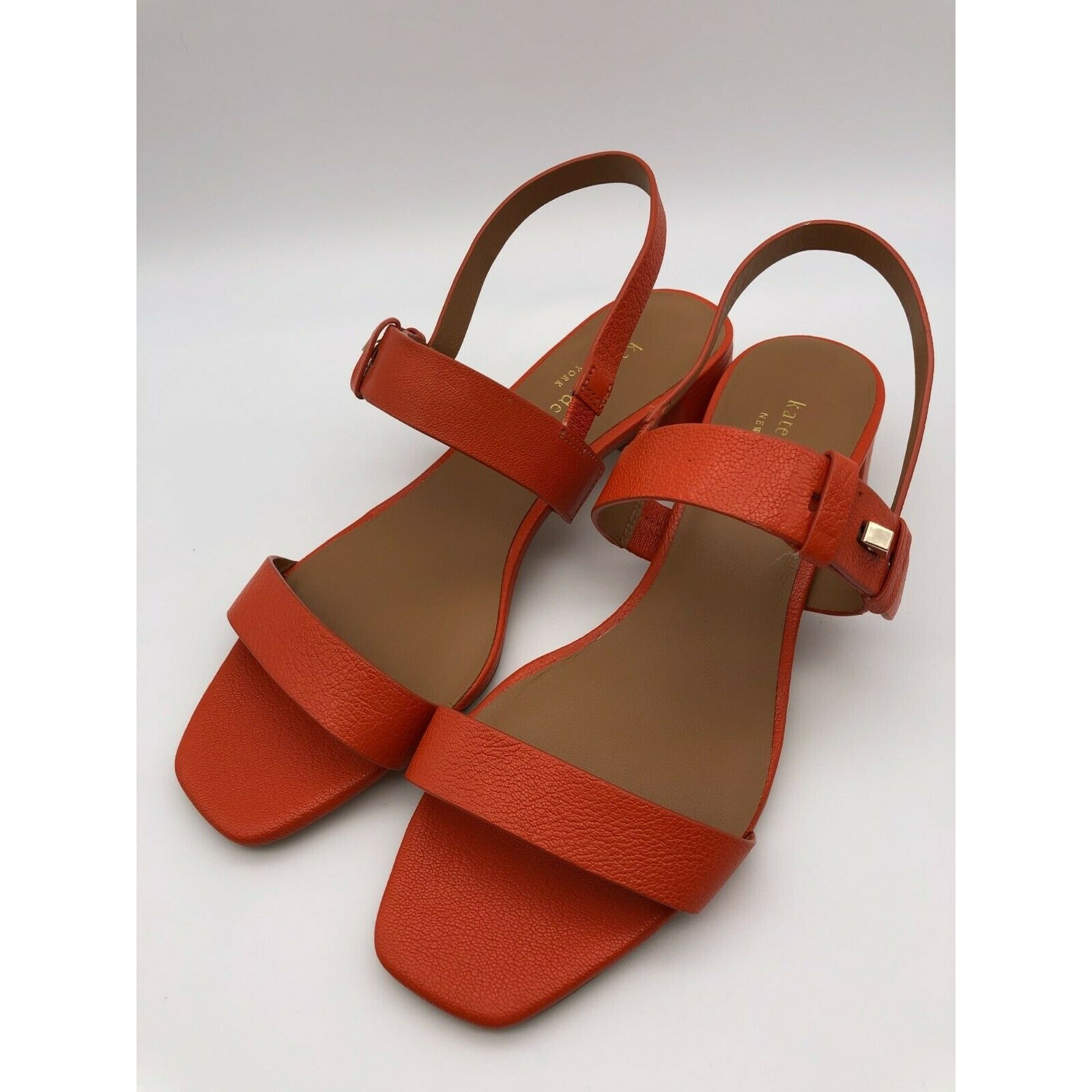 Kate Spade Lagoon Push Stud Women's Sandals Tamarillo Size 7.5B NEW thumbnail 8