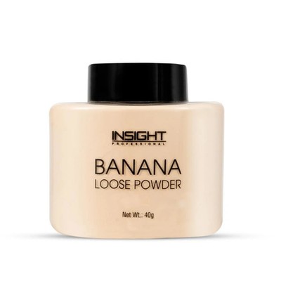 Insight Banana Loose Powder - Make Up Setting Powder Banana 40g