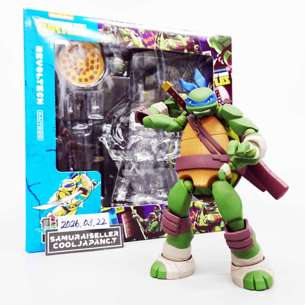 Kaiyodo Revoltech Teenage Mutant Ninja Turtles Leonardo Action