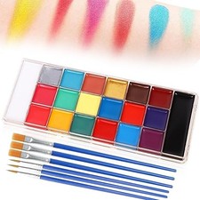 Face Body Paint Kit,Professional Face Painting Kit,20 Colors Oil B0DP3XDKPP